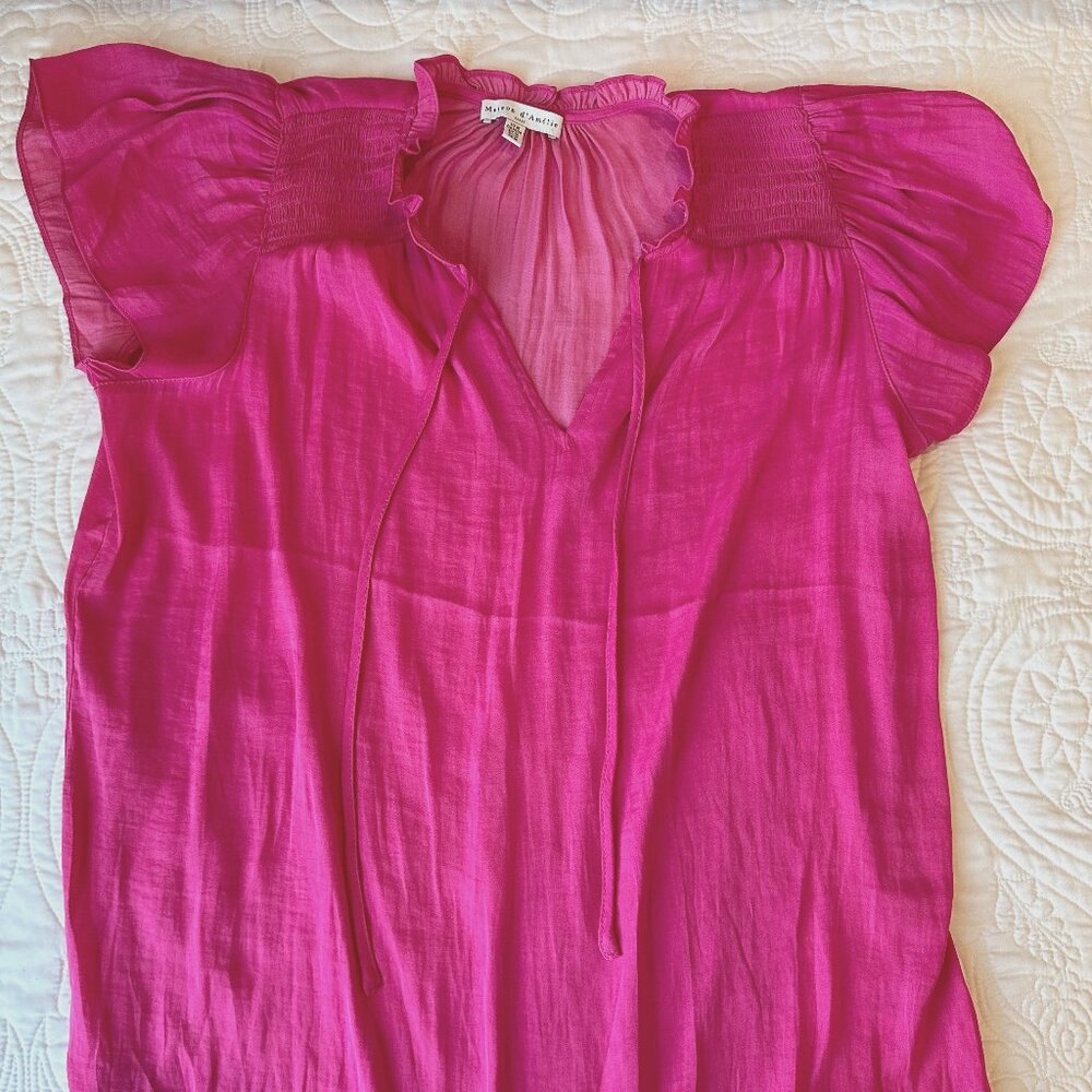 NWOT Maison d'Amelie top in Pink - Size M